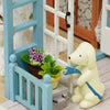 DIY Miniature Dollhouse Kit Realistic Mini 3D Wooden House Room Craft For Gift