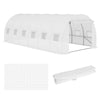 6x3x2m Greenhouse Replacement Cover ONLY for Tunnel Walk-in Greenhouse White