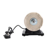 Jewellery Bench Mounting Metal Buffer Polisher 150mm 375W 230V Fine Coarse Mop
