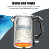 Electric Kettle Fast Boil Quiet Stainless Steel Boil-Dry Protection 2200W 1.7L