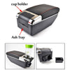 Dual Layer Armrest Box For Volkswagen Polo Mk4 2002 - 2009 Storage Consoles