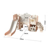 Kids Garden Climbing Toy Set Climber Playset Swing Slide Indoor Activity Center