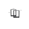 Steel Table Legs Trapezium Frame X Frame Dining Coffee Bench Desk Feet Stand DIY