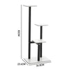 3 Tier Indoor Outdoor Plant Stand Flower Pot Display Metal Shelf Rack Home Décor