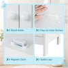 Bathroom Floor Cabinet Free Standing Storage Cupboard Display Organiser