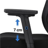 Office Desk Chair Ergonomic Computer Chair w/ Adjustable Lumbar Headrest Black