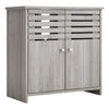 Bathroom Cabinet Basin Unit Storage Cupboard MDF Wooden Modern Furniture Grey