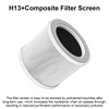 Air Purifiers HEPA Filter 3 Speed Auto Dust Smoke Odor Pet Home USB Air Cleaner