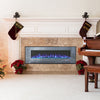 Electric 50/60/72" Insert/Wall Mounted LED Fireplace Inset Into Fire Freestand