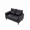Panana 2 Seats Loveseat Couch Sofa Ottoman Upholstered Furniture for Small Space