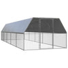 Chicken Cage 3x10x2 m Galvanised Steel K3Q1