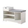 Shoe Storage Bench Cabinets Shoes Rack with Drawer,Cushion,Shelf Hallway Organis