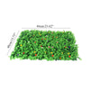 Mobile Flower Display Stand Plant Shelf / 12X Artificial Grass Flower Wall Panel