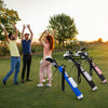 Small Golf Club Carry Bag with Shoulder Strap-White