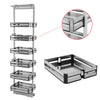 Blind Corner Pull Out Larder Kitchen Pantry Cupboard Cabinet Storage Organiser