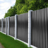 Roof Sheets Cladding Roofing Galvanized Corrugated Heavy Duty Black Metal 12Pcs