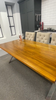 Bespoke American Tulip Industrial Dining Table - Made To Order - Choice Of Legs
