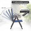 Patio Chairs Set of 2 Folding Outdoor Chairs Sling Dinning Adjustable Chairs