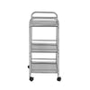 3 Tier Kitchen Trolley Bathroom Storage Portable Home Rack Holder with Wheels UK