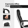 Ergonomic Computer Desk Chair w/ Adjustable Height & Upholstered Seat