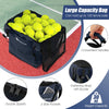 Lightweight Aluminum Tennis Ball Hopper Basket w/ Wheels-Blue