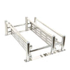 2/3 Tier Aluminum Basket Shower Rack Bathroom Storage Shelf Towel Rail Holder