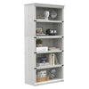 5 Tier Wooden Bookcase Shelving Display Storage Shelf Unit Wood Furniture