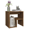 Bed Cabinets 2 pcs Brown Oak 40x30x40 cm Engineered Wood