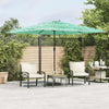 Garden Parasol with Steel Green 290x290x238 J9J9