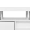 Coffee Table LED White High Gloss Sofa Side Table Living Room Centre Tea Table