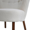 Sale! Teddy Fabric Armchair Cocktail Wing Back Chair Lounge Sofa w/Footstool Set