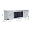 Fireplace TV Stand for TVs up to 65 Inches With 1500W Electric Fireplace Insert