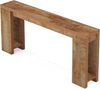 Tribesigns 63 Inch Console Table, Farmhouse Wooden Sofa Table Entryway Table