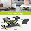 Mini Stepper with Resistance Band, Stair Stepping Fitness Exercise Home Workout