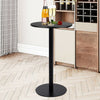 Black Metal Pedestal Table Leg Industrial Furniture Stand Round Replacement Base