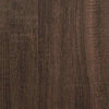 TV Cabinet with Glass Brown Oak 60x35x51 Engineered Wood P5G5