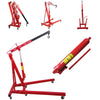 2Ton Tonne Folding Hydraulic Engine Crane Portable Shop Lift Hoist Stand Lifting