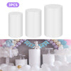 3X Metal Plinth Cylinder Dessert Pedestal Wedding Cake Flower Display Stand Rack