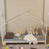 Solid Pine Wood 160cm Kids Children House Frame Single Bed Toddler Bedstead