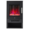 WiFi Freestanding Electric Fireplace Fire Flame Effect Heater Log Burner Stove
