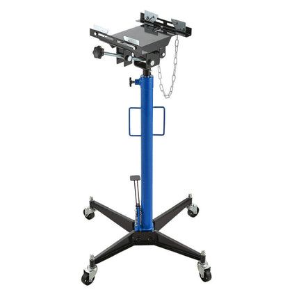 Mobile Vertical Hydraulic Transmission Gearbox Jack Stand Lift Hoist 500kg 0.5T
