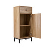 Wooden Bathroom Cupboard Storage Organizer Sofa Side Table Cabinet with Drawer