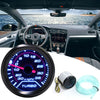 52mm Turbo Boost Pressure Pointer Gauge Meter Smoked Dials 30Psi Pob LED