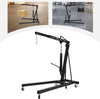 Hydraulic Folding Engine Crane Stand Hoist Lift Jack Wheels 2 Ton Workshop Tools