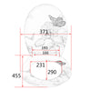 Toilet Seat Universal Soft Close Heavy Duty Bathroom Toilet Lid Cover w/ Fitting