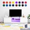Modern 160cm TV Unit Cabinet Stand High Gloss Doors & Matt Dody with LED Lights
