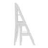 Folding Library Ladder Chair Wood Step Stool Decor Shelf For Home Kitchen Closet