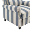 Recliner Chair Sofa Adjustable Linen Relining Armchair Living Room Home Theater