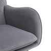 Rhombic Velvet Wing Back Armchair Rocking Chair Lounge Recliner Rocker Tub Sofa