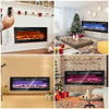 Electric Fireplace & Surrounds Framed Fire Flame Mantelpieces LED Jzndkiqhmykzus